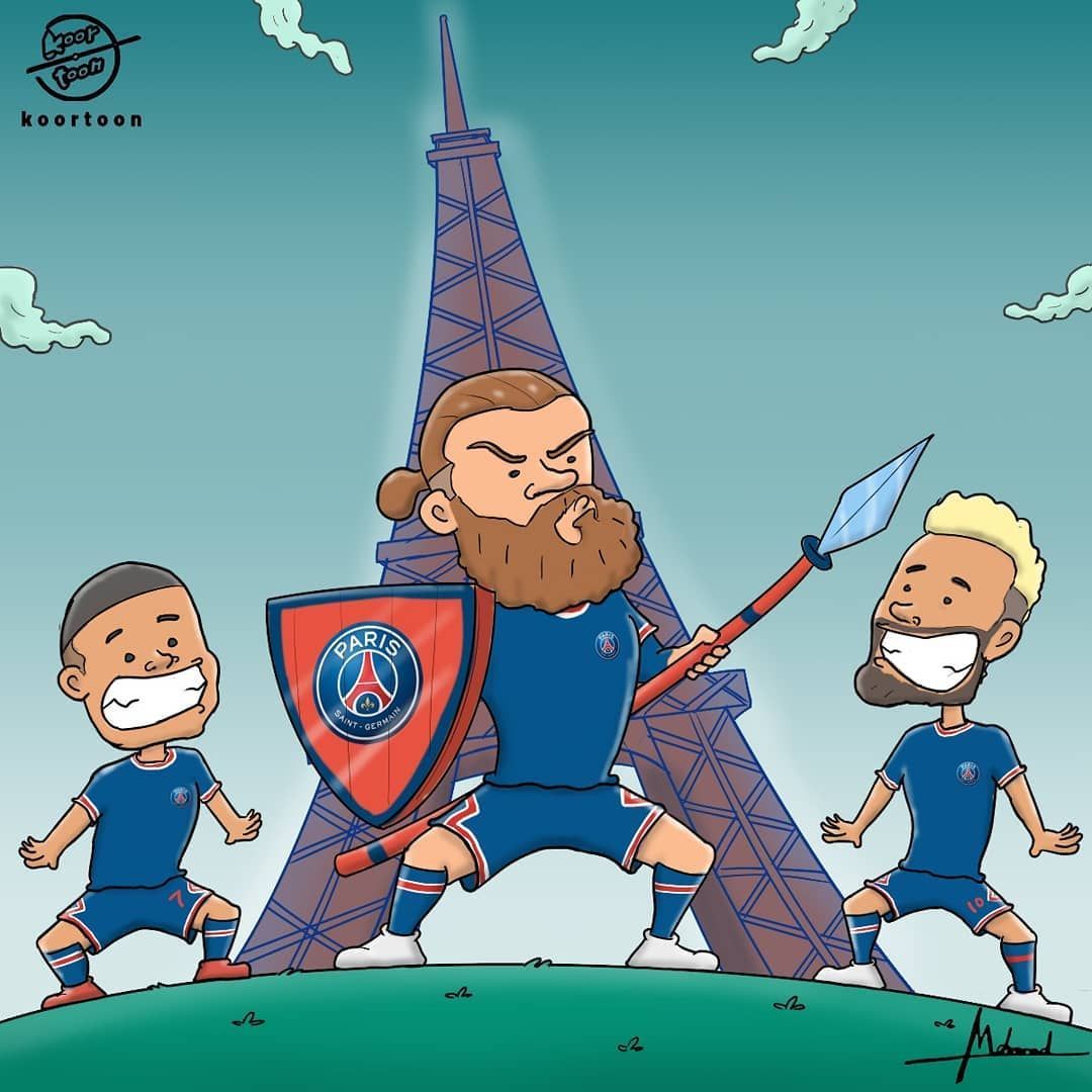 Karikatura: Ramos PSJ bilan kelishuvga erishdi  