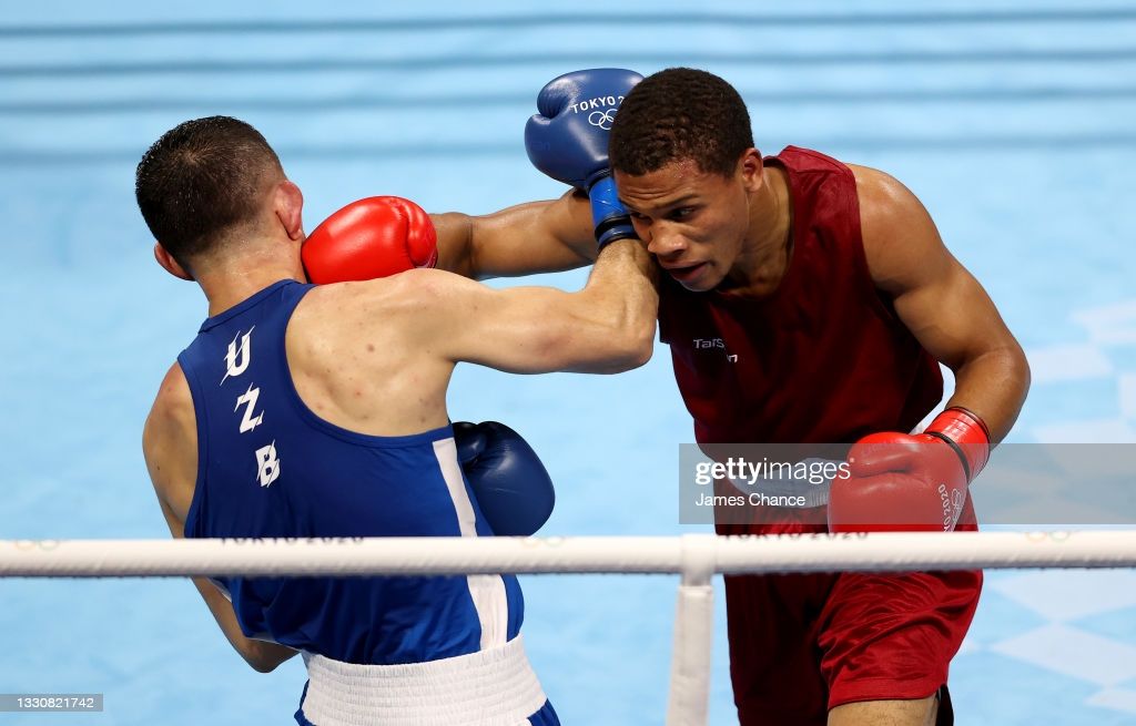 Boks bahslarining -69 kg vazn toifasida vatanimiz sharafini himoya qilayotgan Bobousmon Baturov ilk jangida Polando Roxanga qarshi ringga ko'tarildi va raqibini 4:0 hisobida mag'lub etdi.
			