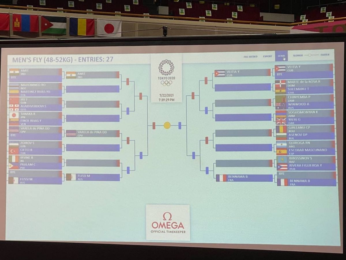 Biroz avval Tokio Olimpiadasida boks bahslariga qura tashlandi. 
			