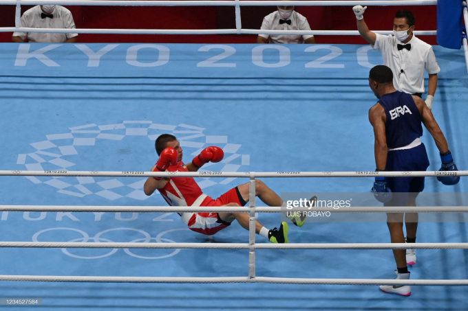 Ukraina boks federaciyasi prezidenti Vladimir Prodivus Oleksandr Xijnyakning Tokiodagi Olimpiya o'yinlari finalida mag'lubiyatiga munosabat bildirdi.
			