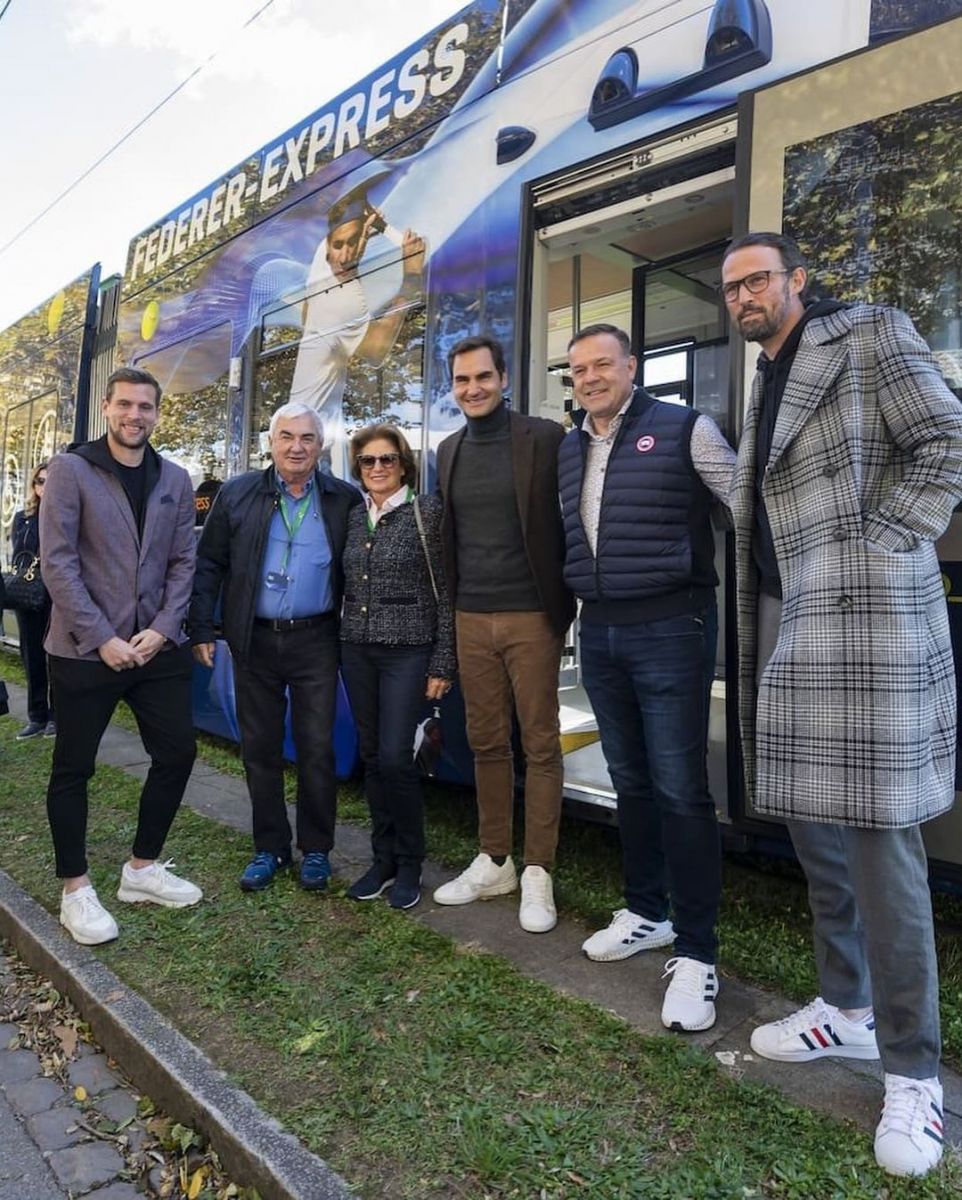 Bazelda Rojer Federer sharafiga tramvay ishga tushirildi + FOTO