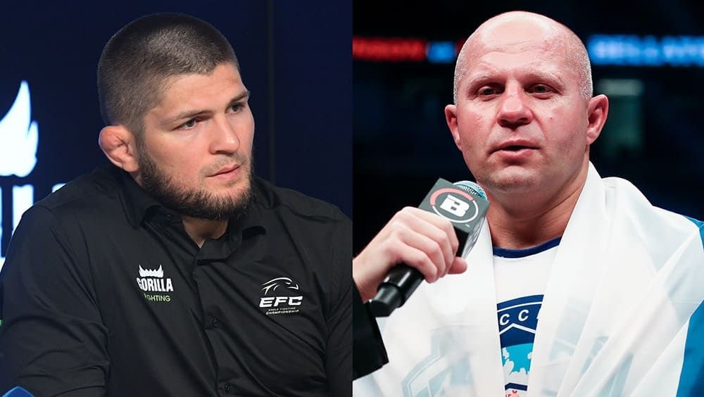 Xabib Nurmagomedov afsonaviy vatandoshi Fyodor Emelyanenkoni amerikalik Timoti Jonson ustidan qozongan yorqin g'alabasi bilan tabriklagan edi. 
			