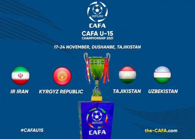 Dushanbe shahrida CAFA U-15 Championship 2021 musobaqasi start oldi. 
			