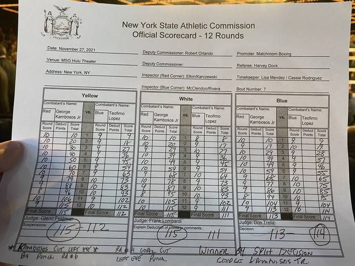 Biroz avval AQSHning Nyu-York shahridagi muhtasham Madison Square Garden saroyining Hulu Theater kichik arenasida professional boks kechasi yakunlandi. 
			