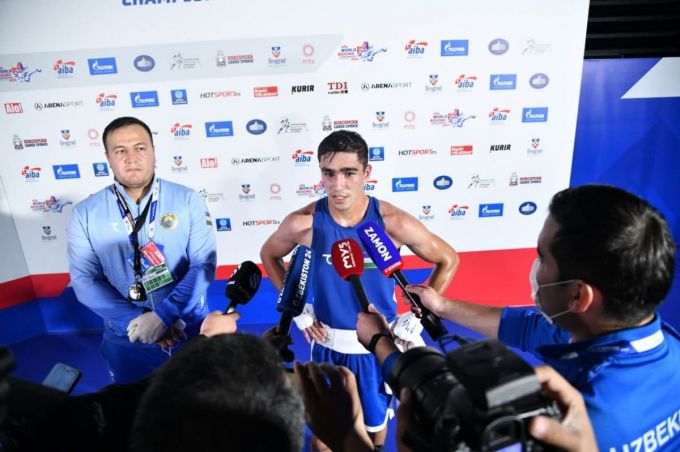 Abdumalik Xalakov jahon chempionatida chiroyli va ishonchli g'alabalari bilan boks muxlslarining qalbini zabt etmoqda.
			