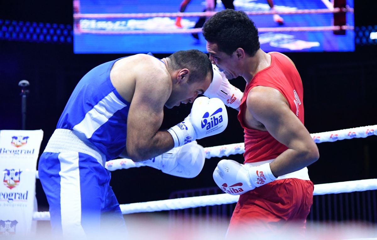 -80 kg vaznli bokschimiz Odiljon Aslonov JCH 1/8 finalida amerikalik raqibga qarshi jang qildi.
			