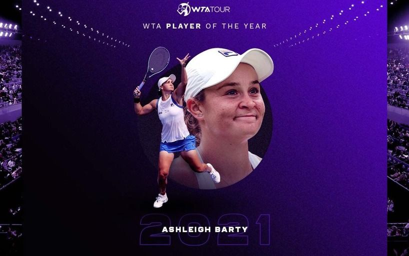 WTA bir nechta nominaciya bo'yicha yilning eng yaxshilarini oshkor qildi