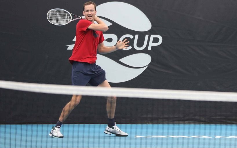 Daniil Medvedev ATP Cup'ga tayyorgarlikni davom ettirmoqda