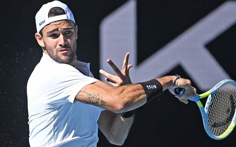 Australian Open. Matteo Berrettini kurashni davom ettiradi