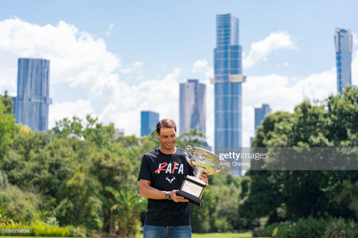 Nadal chempionlik fotosessiyasida ishtirok etdi (FOTOGALEREYA)