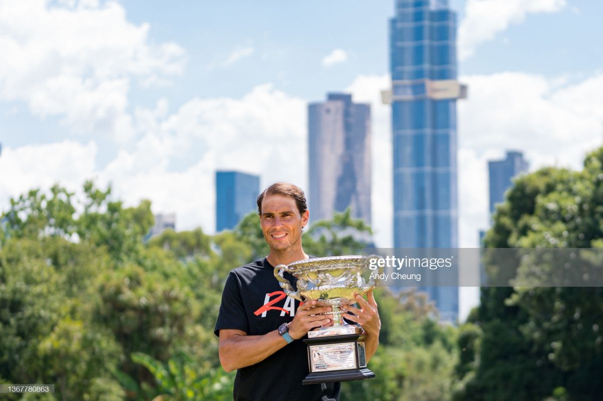 Nadal chempionlik fotosessiyasida ishtirok etdi (FOTOGALEREYA)