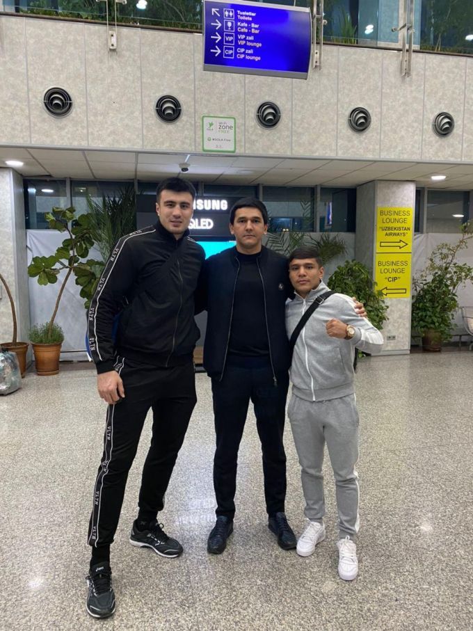 Ikkinchi engil vazn toifasida WBA va IBF kamarlari sohibi Murodjon Ahmadaliev navbatdagi himoya jangiga tayyorgarlik ko'rish maqsadida AQSHga yo'l oldi.
			