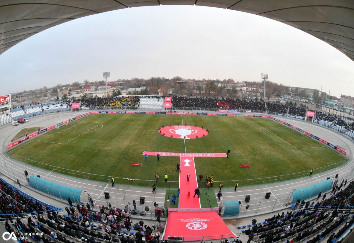 Yaqinda O'zbekiston kubogining saralash va guruh bosqichi va final bo'lib o'tadigan stadionga qura tashlandi. 
			