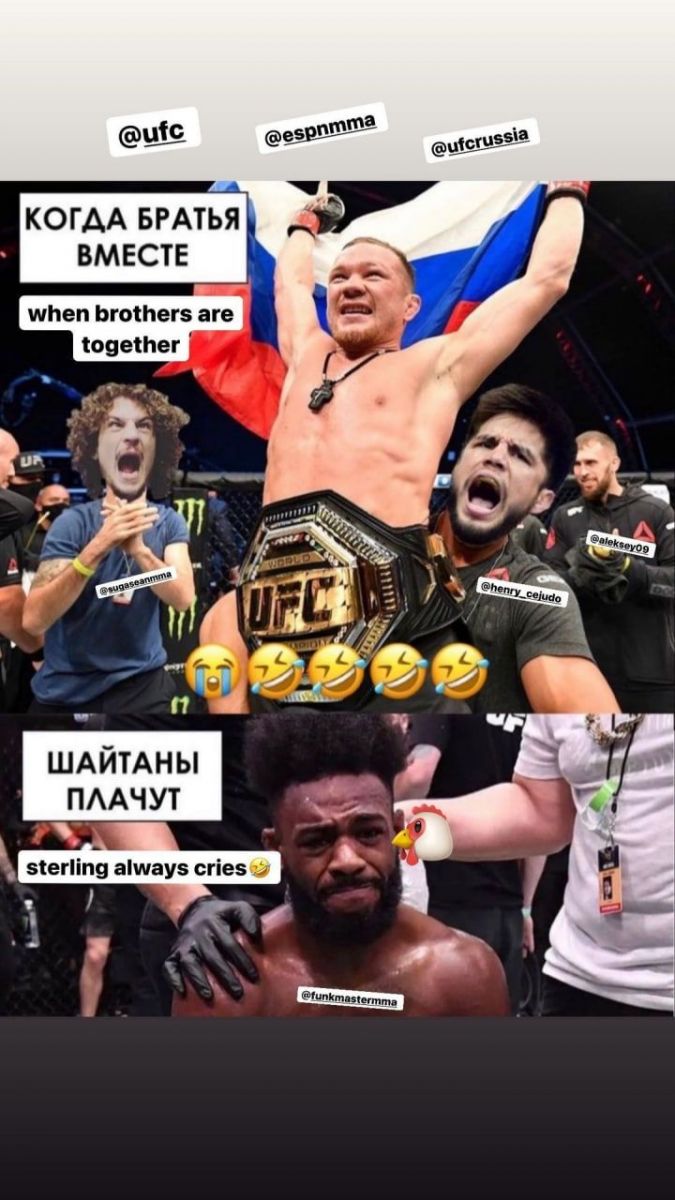 Rossiyalik UFC jangchisi Petr Yan SHon O'Melli va Genri Cexudo bilan bo'ladigan sherikchilik haqida fikr bildirdi.
			