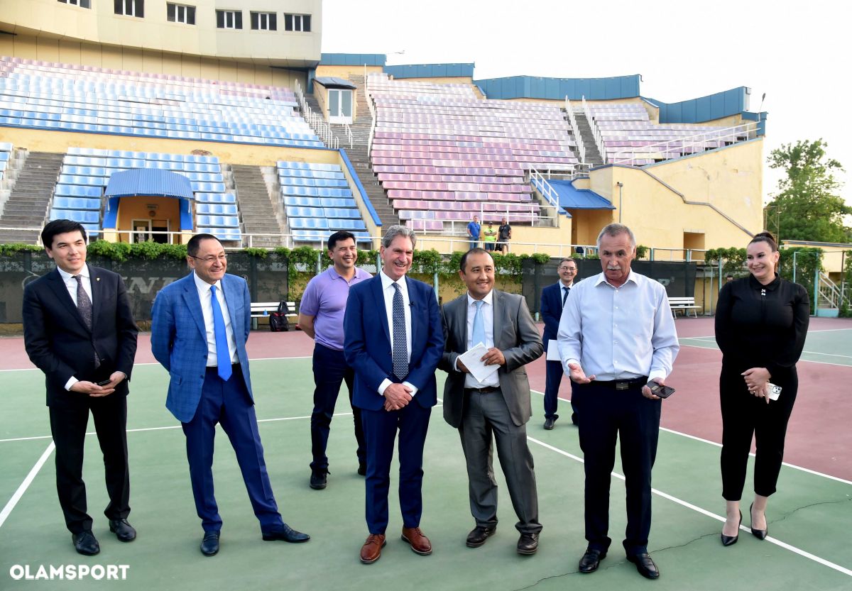 Xalqaro tennis federaciyasi prezidenti Toshkentda FOTOREPORTAJ