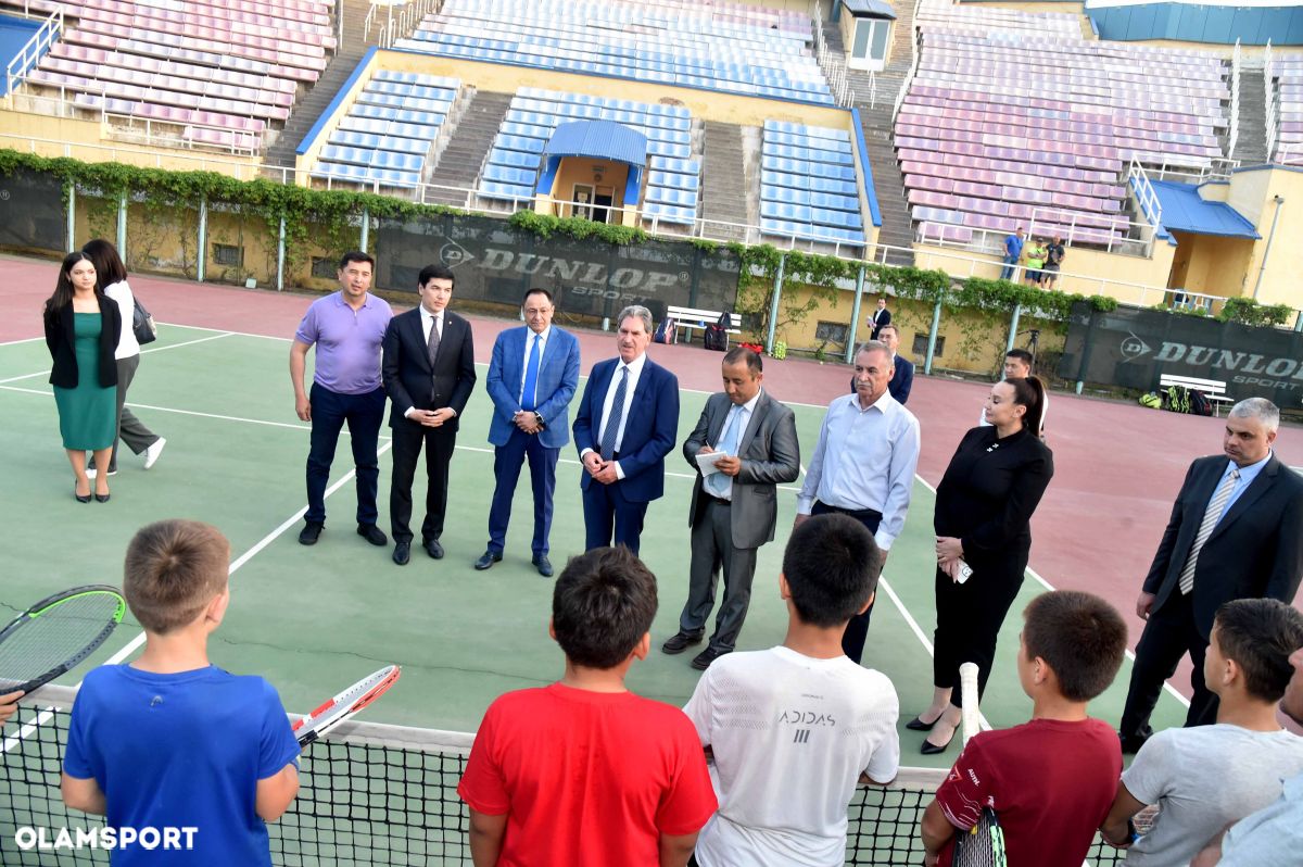 Xalqaro tennis federaciyasi prezidenti Toshkentda FOTOREPORTAJ