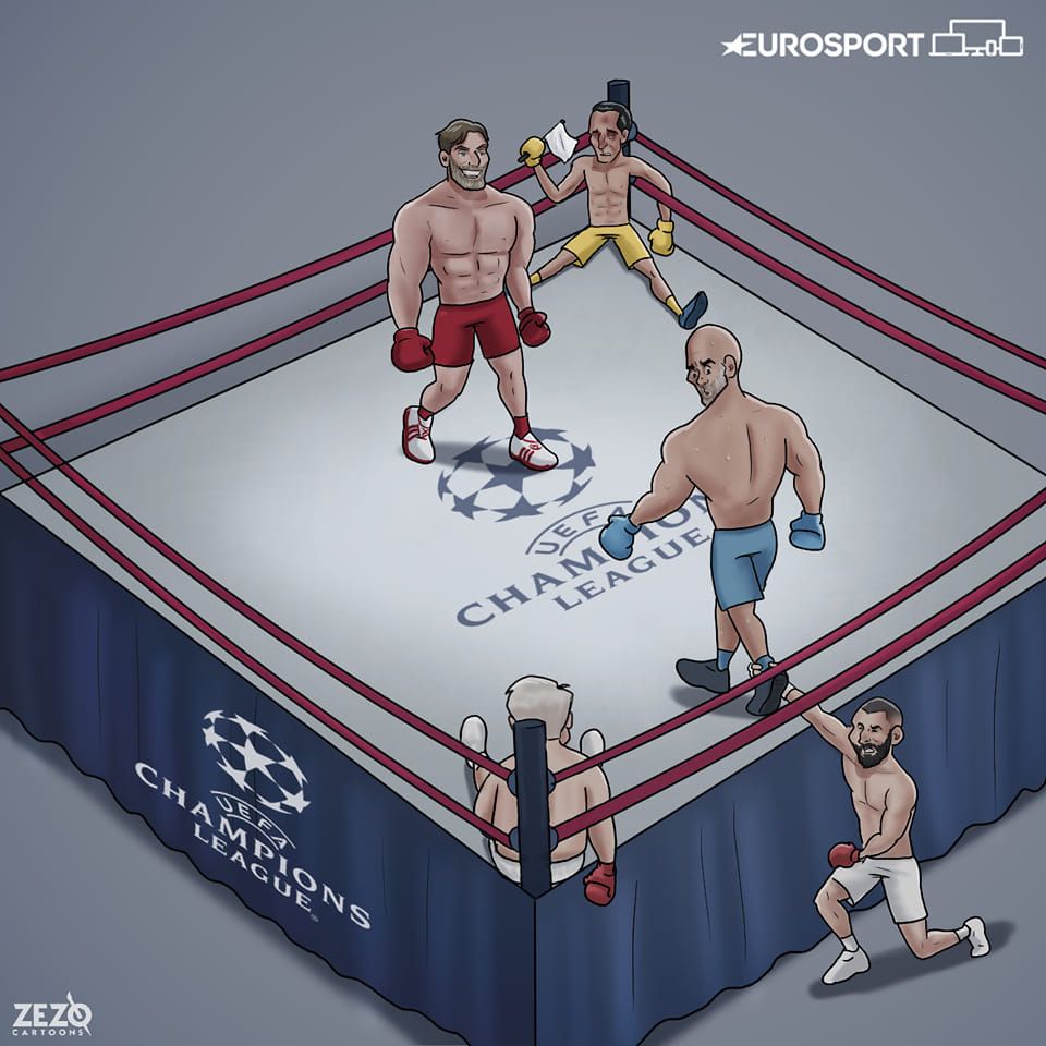 Karikatura: ECHL yarim final ilk o'yinlari haqida